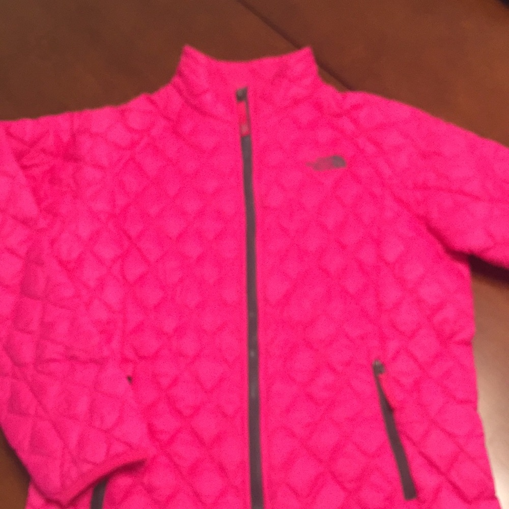 Girls North Face Quilted Jacket 14/16